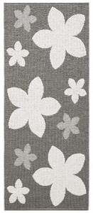 Flower grå - plastmatta