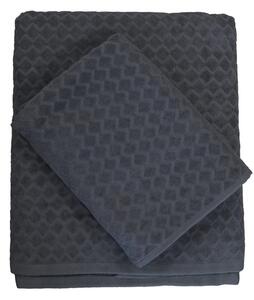 Diamond Badrumshandduk Frotté Mörkgrå Redlunds (50x70 cm)