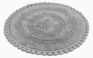 Rimini Grå Rund Badrumsmatta Classic Textile (⌀ 70 cm)