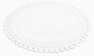 Rimini Vit Rund Badrumsmatta Classic Textile (⌀ 70 cm)