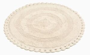 Rimini Sand Rund Badrumsmatta Classic Textile (⌀ 70 cm)