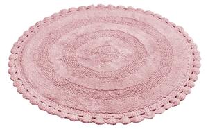 Rimini Rosa Rund Badrumsmatta Classic Textile (⌀ 70 cm)
