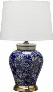 Fang Hong bordslampa - Mörkblå/vit - 58 cm