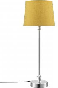 Liam bordslampa - Saffran/krom - 56 cm