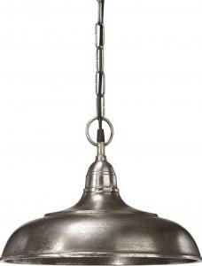Philadelphia taklampa - Rustik silver - 35 cm