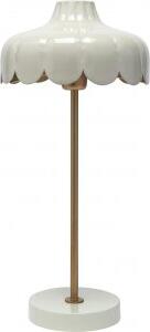 Wells bordslampa - Beige/guld - 50 cm