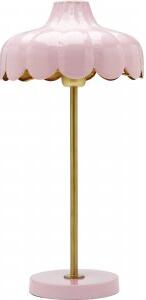 Wells bordslampa - Rosa/guld - 50 cm