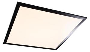 Modern LED-panel svart 44,5x44,5 cm inkl LED Dim to Warm - Akkie