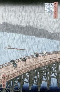 Bildreproduktion Sudden Shower over Shin-Ohashi Bridge and Atake (Ohashi Atake no Yudachi),, Ando or Utagawa Hiroshige