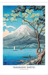 Poster, Affisch Takahashi Shotei - Lake Yamanaka and Mount Fuji