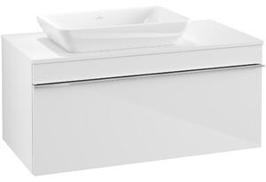 Tvättställsskåp Villeroy & Boch Venticello 96 cm med 1 Låda för Ocentrerat Ytmonterat Tvättställ