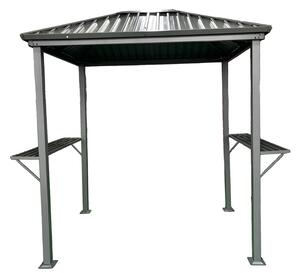 Terni 2 x 1,5 m grillgazebo i metall Garden Point