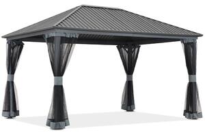 Lusthus i metall Sardinia Premium 3x3 Garden Point antracit