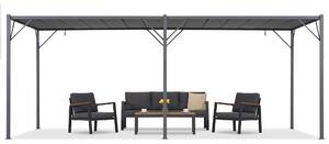 Antracit Malaga 3x6m Garden Point terrass pergola