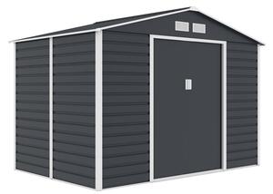 Lahti verktygshus i metall 2,8 x 1,9 m Store Boss antracit