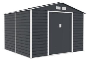 Lahti verktygshus i metall 2,8 x 2,6 m Store Boss antracit