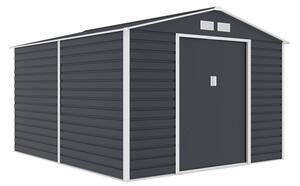 Lahti verktygshus i metall 2,8 x 3,2 m Store Boss antracit