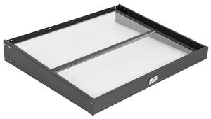 Dörrtak Lubeka 80 x 100 cm CoverTech antracit