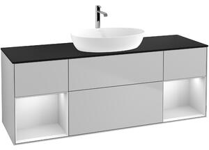 Tvättställsskåp Villeroy & Boch Finion med Två Hyllor och Bänkskiva för Fristående Tvättställ från Artis & Collaro
