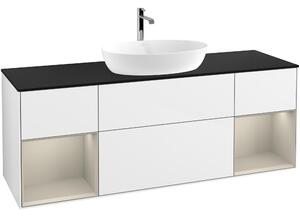 Tvättställsskåp Villeroy & Boch Finion med Två Hyllor och Bänkskiva för Fristående Tvättställ från Artis & Collaro