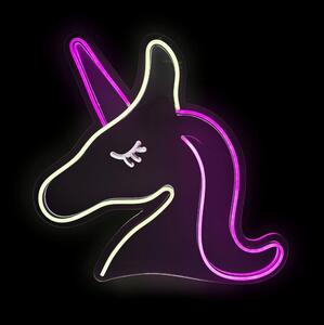 2Kids Toys - LED Neon väggdekoration LED/5W/USB enhörning