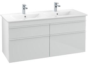 Tvättställsskåp Villeroy & Boch Venticello 125 cm med 4 Lådor för Dubbla Tvättställ