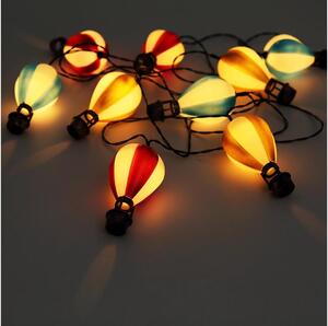 Globo 36139-9 - LED solcellsljusslinga 9xLED/0,06W/3V 390 cm IP44