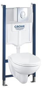 Vägghängd Toalettstol Grohe Solido SL Set 4in1 Komplett