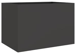 Odlingslåda svart 62x40x39 cm kallvalsat stål
