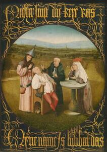 Hieronymus Bosch - Bildreproduktion The Cure of Folly, c.1494, (26.7 x 40 cm)