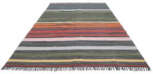 Rainbow Stripe Matta - Flerfärgad 160x230