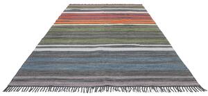 Rainbow Stripe Matta - Flerfärgad 160x230