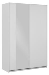 Haruna Garderob med Spegel 150x235 cm - Vit