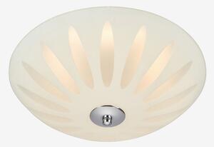 Markslöjd - Plafond Petal LED 43cm Vit/Krom - Krom - Plafonder - Från Homeroom