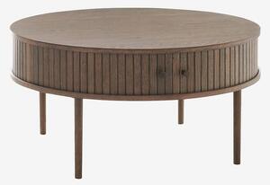 Nordic Furniture Group - Soffbord 90 Slide - Brun - Soffbord - Från Homeroom