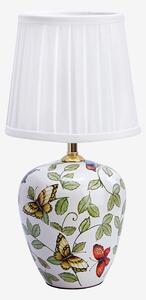 Markslöjd - MANSION Bordslampa Liten Mönstrad/Vit - Bordslampor - Från Homeroom