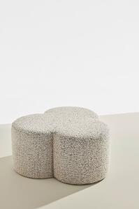 Pastill - Bodhi puff i bouclé ø 70 cm - Beige - Fotpallar & puffar - Från Homeroom