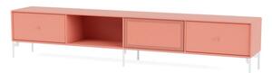 Montana - OCTAVE VII TV bench - Legs: 38 Snow - Hyllor - 151 Rhubarb - W183,6 x H36,6 x D30 cm