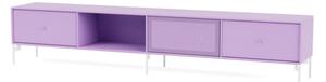 Montana - OCTAVE VII TV bench - Legs: 38 Snow - Hyllor - 164 Iris - W183,6 x H36,6 x D30 cm