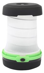 Bärbar vikbar lampa LED/1,4W/3xAA svart/grön