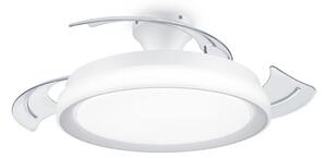 Philips-LED taklampa med en fläkt LED/35W/230V 5500/4000/2700K+RC vit