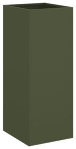 Odlingslåda olivgrön 32x27,5x75 cm kallvalsat stål