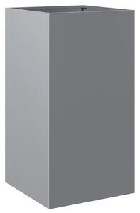 Odlingslåda silver 42x38x75 cm galvaniserat stål
