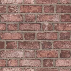 Noordwand Homestyle Tapet Brick Wall röd
