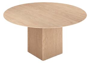 Dk3 - Ten table round matbord Ø120cm tvålad ek - Matbord - Christian Troels & Jacob Plejdrup - Träfärgad - Trä
