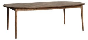 Svalan matbord - Ovalt 140cm - Inkl 2 skivor - Rökt ek