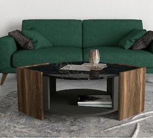 Hanah Home - Soffbord Marbel - Brun - Soffbord - Från Homeroom