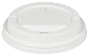 WIMEX Lock till engångslock Cappuccino, Latte Macchiato, Take Away 30 cl; 9x1.8 cm (ØxH); Vit; 100 Styck / Förpackning