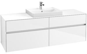 Tvättställsskåp Villeroy & Boch Collaro 160 cm med 4 Lådor för Ovanpåliggande Tvättställ