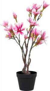 Magnoliaträd konstväxt - Rosa - Konstväxter, Inredningsdetaljer